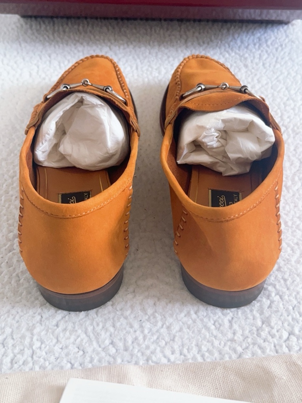 Gucci Women's Horsebit 1953 Suede  Loafers - Picture 8 of 16